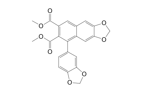5-(1,3-benzodioxol-5-yl)benzo[f][1,3]benzodioxole-6,7-dicarboxylic acid dimethyl ester