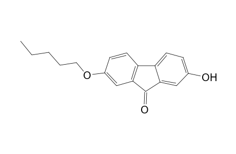 2-Hydroxy-7-pentyloxy-fluoren-9-one