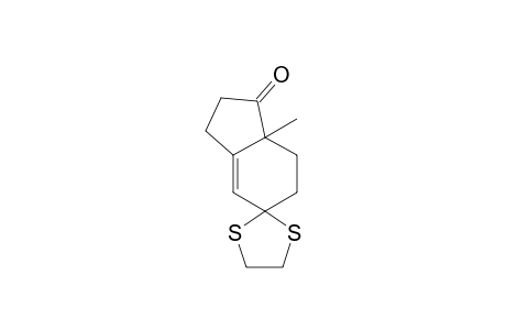 5,5-ETHYLENEDITHIO-7A-METHYL-2,3,5,6,7,7A-HEXAHYDRO-1H-INDEN-1-ONE