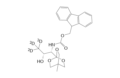1-[N-(9-Fluorenylmethyloxycarbonyl)-(1S,2R)-1-amino-3,3,3-D3-2-propanol]-4-methyl-2,6,7-trioxabicyclo[2.2.2]octane