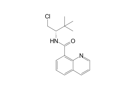 (1'S)-N-(1'-tert-Butyl-2'-chloroethyl)-8-quinolinecarboxamide