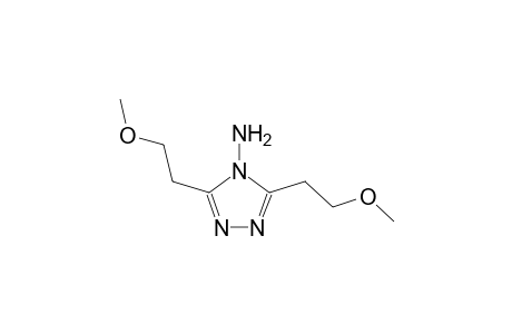 3,5-Bis-(2-methoxy-ethyl)-[1,2,4]triazol-4-ylamine
