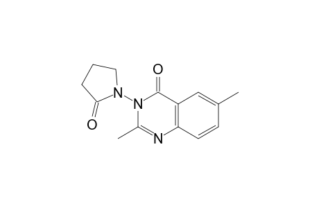2,6-Dimethyl-3-(2-oxo-1-pyrrolidino)-4(3H)-quinazolinone