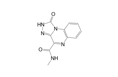 1,2-DIHYDRO-N-METHYL-1-OXO-s-TRIAZOLO[4,3-a]QUINOXALINE-4-CARBOXAMIDE