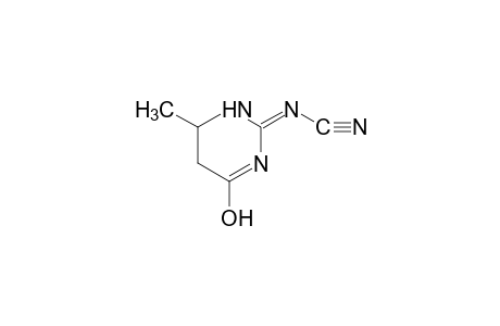 4-hydroxy-6-methyl-delta^2(1H),N-pyrimidinecarbamonitrile