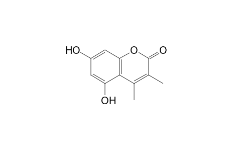 5,7-dihydroxy-3,4-dimethylcoumarin