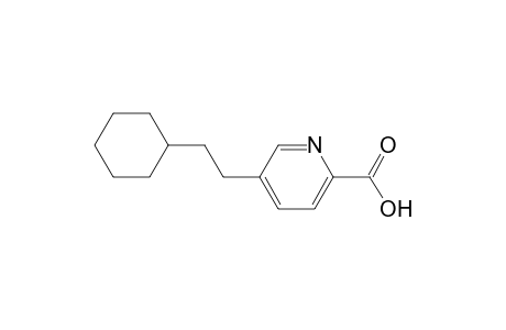 5-(2-Cyclohexylethyl)pyridine-2-carboxylicacid