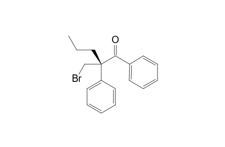 (S)-2-(bromomethyl)-1,2-diphenylpentan-1-one
