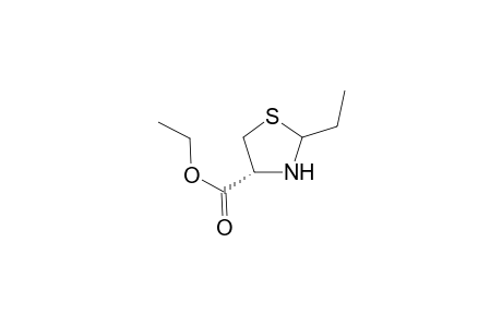 Ethyl 2-ethyl-thiazolidine-4(R)-carboxylate