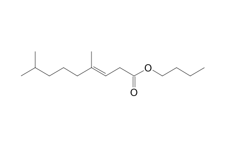 4,8-Dimethyl-trans-3-nonenoic acid, butyl ester