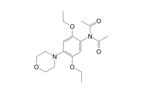 2,5-Diethoxy-4-morpholin-4-ylaniline, N,N-diacetyl-