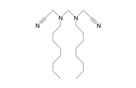 N,N'-Bis(cyanomethyl)-N,N'-dioctyl-methanediamine