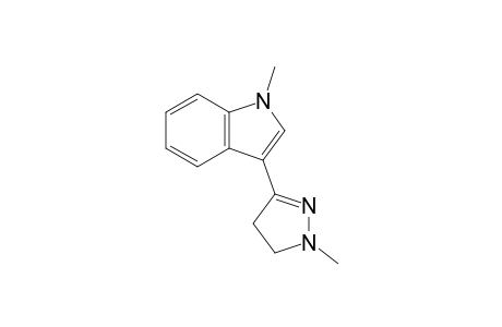 1-Methyl-3-(1-methyl-4,5-dihydro-1H-pyrazol-3-yl)-1H-indole