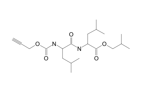 L-Leucyl-L-leucine, N-propargyloxycarbonyl-, isobutyl ester