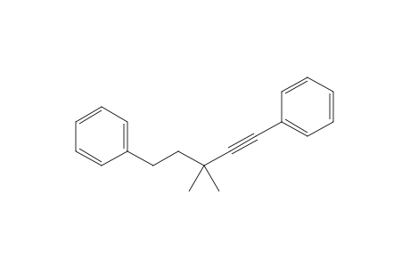3,3-Dimethyl-1,5-diphenyl-1-pentyne
