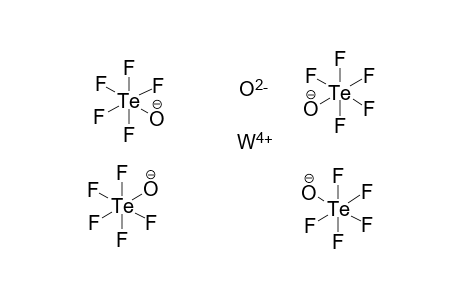 Tungsten oxy-tetrakis (pentafluoro tellurate (VI))