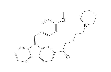 1-pentanone, 1-[(9Z)-9-[(4-methoxyphenyl)methylene]-9H-fluoren-2-yl]-5-(1-piperidinyl)-