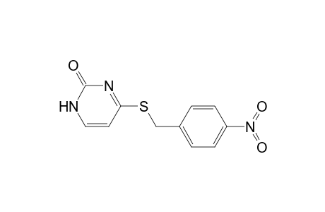 2(1H)-Pyrimidinone, 4-[[(4-nitrophenyl)methyl]thio]-