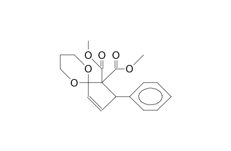 4,4-Bis(methoxycarbonyl)-5-phenyl-1-cyclopenten-3-one propane-1,3-diyl ketal