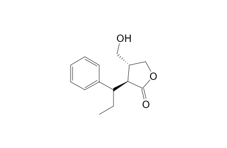 (3S,4R)-4-(hydroxymethyl)-3-(1-phenylpropyl)-2-oxolanone