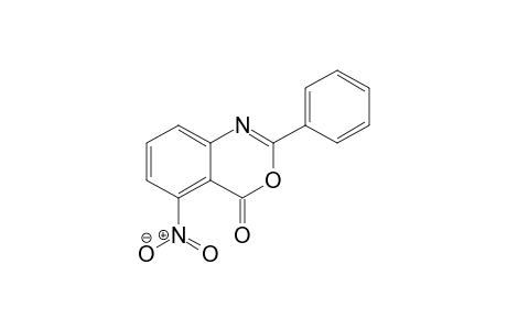 4H-3,1-Benzoxazin-4-one, 5-nitro-2-phenyl-