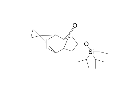 exo-8'-(Triisopropylsiloxy)-anti-spiro{cyclopropane-1,11'-tricyclo[4.3.1.1(2,5)]undec-3'-en}-10'-one