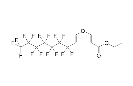 3-PERFLUOROHEPTYL-4-ETHOXYCARBONYLFURAN