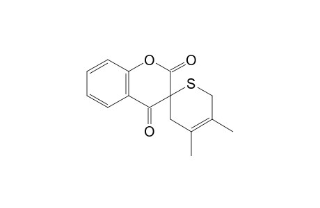 4,5-dimethylspiro[3,6-dihydrothiopyran-2,3'-chroman]-2',4'-quinone