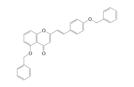 5-Benzoxy-2-[(E)-2-(4-benzoxyphenyl)vinyl]chromone