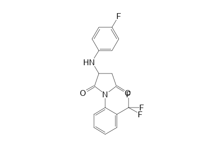 3-(4-Fluoroanilino)-1-[2-(trifluoromethyl)phenyl]-2,5-pyrrolidinedione