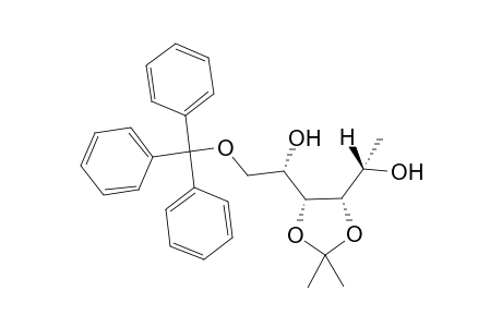 1-Deoxy-3,4-O-isopropylidene-6-O-trityl-D-allose