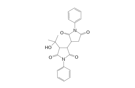 3-(2,5-diketo-1-phenyl-pyrrolidin-3-yl)-4-(1-hydroxy-1-methyl-ethyl)-1-phenyl-pyrrolidine-2,5-quinone