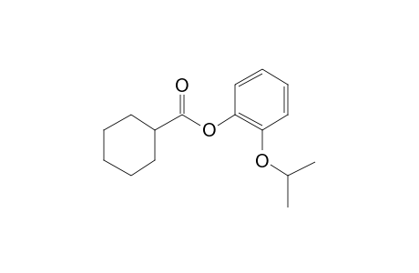 Cyclohexanecarboxylic acid, 2-isopropoxyphenyl ester