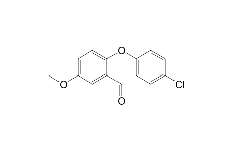 5-Methoxy-2-(p-chlorophenyloxy)benzaldehyde