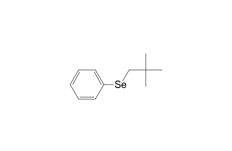 Benzene, [(2,2-dimethylpropyl)seleno]-