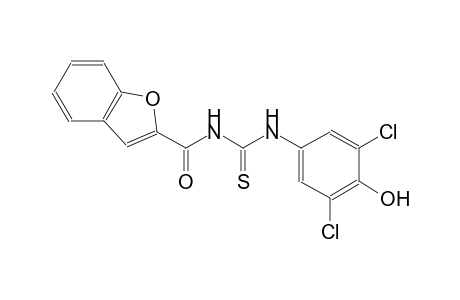 N-(1-benzofuran-2-ylcarbonyl)-N'-(3,5-dichloro-4-hydroxyphenyl)thiourea