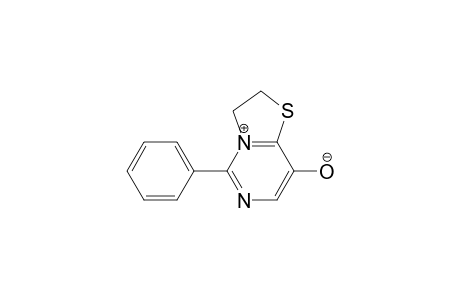 Thiazolo[3,2-c]pyrimidin-4-ium, 2,3-dihydro-8-hydroxy-5-phenyl-, hydroxide, inner salt