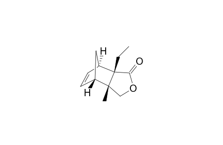 (3aR*,4S*,7R*,7aS*)-7a-Ethyl-3a-methyl-3a,4,7,7a-tetra-hydro-4,7-methanoisobenzofuran-1(3H)-one