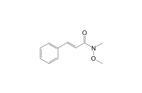 N-Methoxy-N-methyl-3-phenyl-2-propenamide