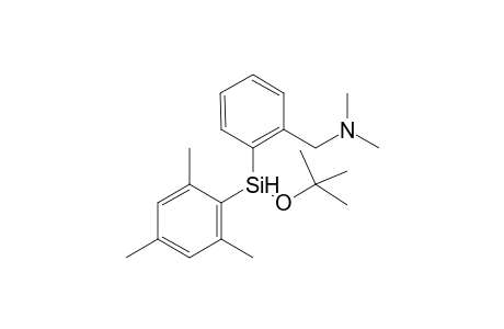 2-(Dimethylaminomethyl)phenyl-2,4,6-trimethylphenyl-tert-butyloxysilane