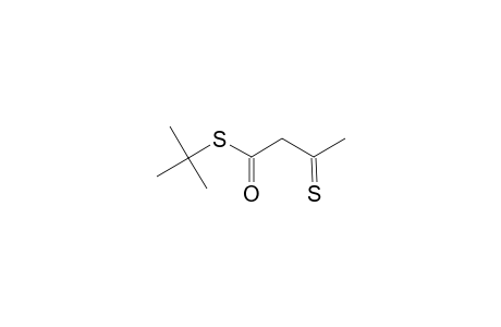Acetoacetic acid, 1,3-dithio-, S-tert-butyl ester