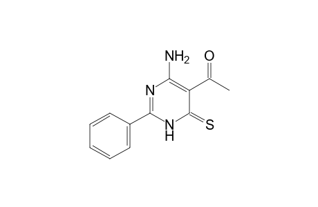 1-(6-amino-2-phenyl-4-sulfanylidene-1H-pyrimidin-5-yl)ethanone
