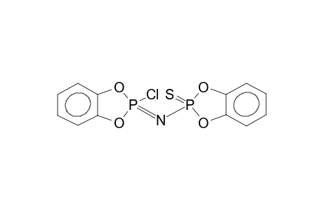 2-[N-(2-THIONO-4,5-BENZO-1,3,2-DIOXAPHOSPHOLAN-2-YL)IMIDO]-2-CHLORO-4,5-BENZO-1,3,2-DIOXAPHOSPHOLANE