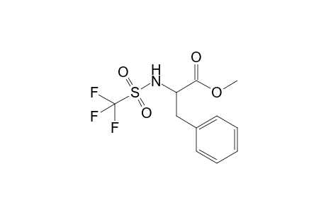 3-Phenyl-2-trifluoromethanesulfonylamino-propionic acid methyl ester