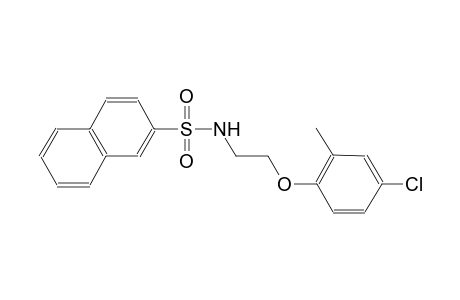 2-naphthalenesulfonamide, N-[2-(4-chloro-2-methylphenoxy)ethyl]-