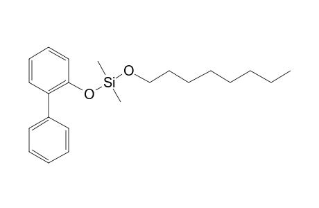 Silane, dimethyl(2-biphenyloxy)octyloxy-