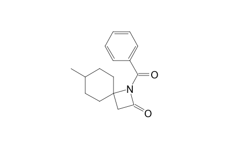 1-Phenylcarbonyl-4,4-(3-methylpentylene)-1-aza-cyclobutan-2-one