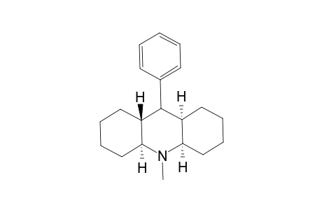 TRANS-ANTI-CIS-9-PHENYL-10-METHYLPERHYDROACRIDINE