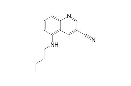 3-Cyano-5-(n-butyl)aminoquinoline