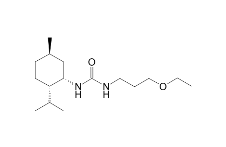 1-(3-ethoxypropyl)-3-[(1S,2S,5R)-2-isopropyl-5-methyl-cyclohexyl]urea